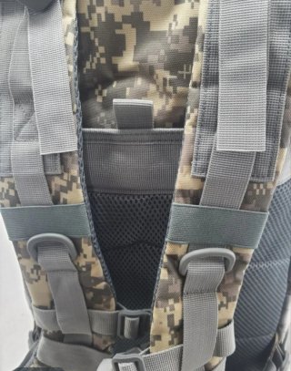 Mochila Militar Camuflaje 45L medida 45x30x30nueva