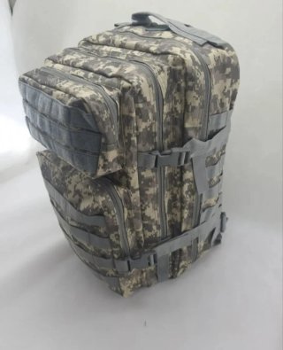 Mochila Militar Camuflaje 45L medida 45x30x30nueva