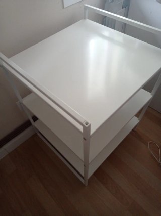 Estantería Metálica IKEA JONAXEL Blanca