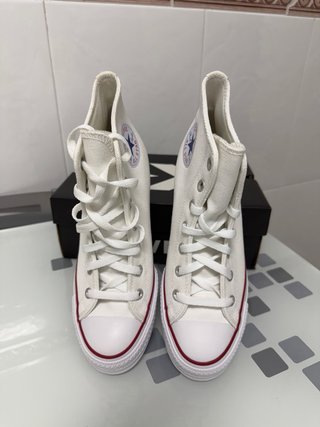 Converse Cuña Blancas Talla 40