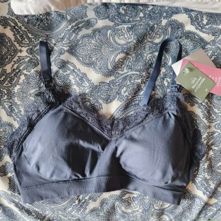 Sujetador de lactancia H&M gris azulado