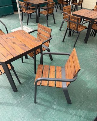 Suelo PVC Puzzle Verde