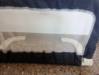 Barandilla Cama Portátil Extensible y Plegable