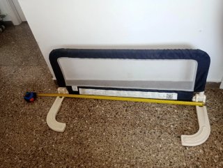 Barandilla Cama Portátil Extensible y Plegable