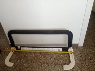 Barandilla Cama Portátil Extensible y Plegable