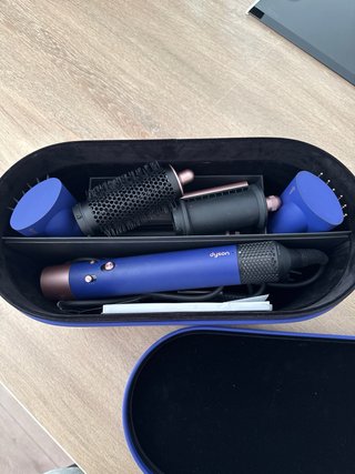 Dyson Airwrap Completo Azul y Dorado