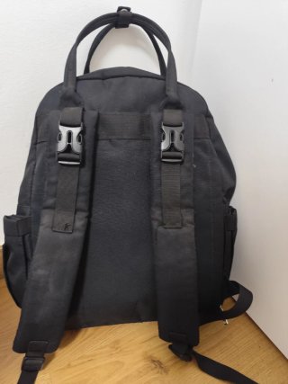 Mochila Pañalera BabbleRoo Negra