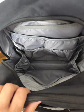 Mochila Pañalera BabbleRoo Negra