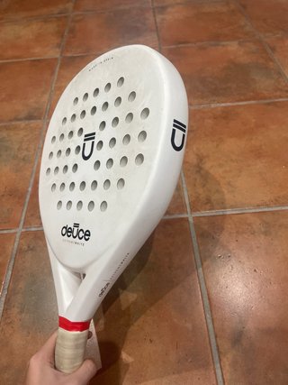 Raqueta Deuce Extremewhite Made in Spain