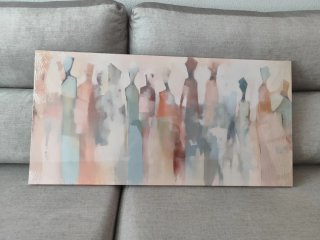 Cuadro abstracto 50x100cm