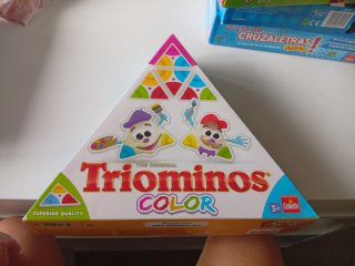 Juego de mesa Triominos Color