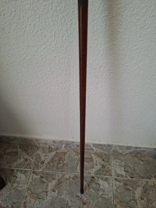 Bastón de paseo artesanal madera