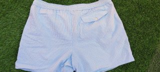 Bañador Lacoste Hombre Azul Rayas
