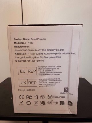 Proyector Magcubic HY310 Mini Portátil