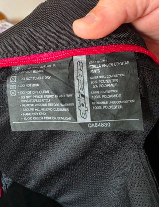 Alpinestars Stella Andes Drystar Tech Touring