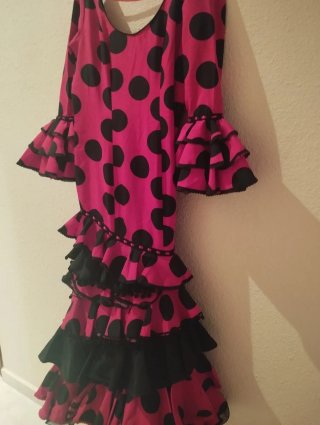 Traje de flamenca volantes y lunares!!