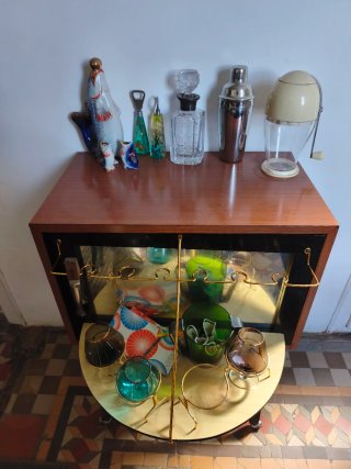 Mini Bar Vintage Decorativo