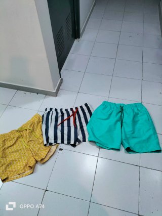 Bañadores hombre multicolor y verde azulado