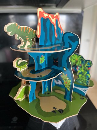 Juego de mesa de dinosaurios IKEA