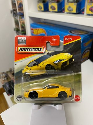 Matchbox Toyota Supra Amarillo 43/125