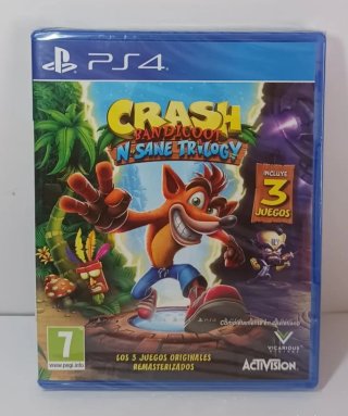 Crash Bandicoot N. Sane Trilogy PS4 Precintado