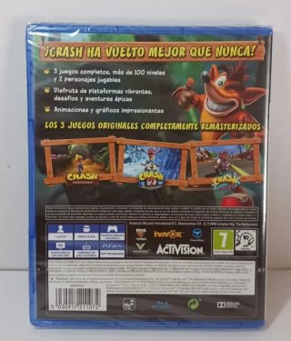 Crash Bandicoot N. Sane Trilogy PS4 Precintado