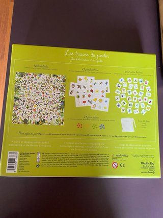 Juego de mesa Les trésors du jardin de Moulin Roty