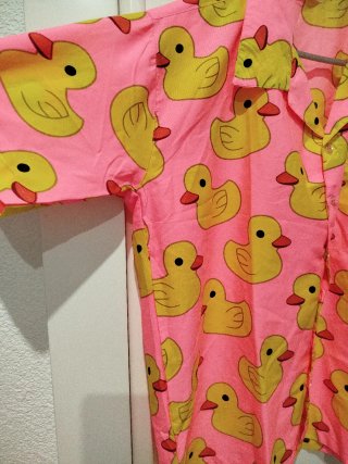 Camisa Estampada Patitos Rosa