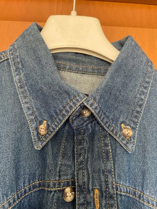Camicia jeans leggera uomo