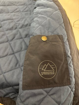 Cazadora bomber azul Springfield