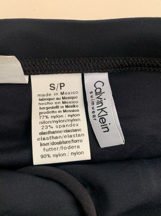 Bañador Calvin Klein Negro Hombre