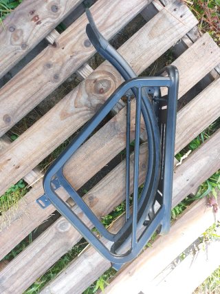 Parrilla Bicicleta Montaña Negra