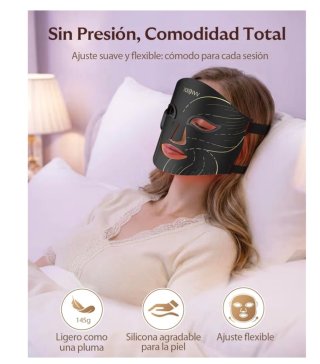 Mascarilla Facial Terapia Luz NIR XSSNVV