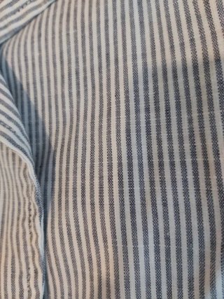 Americana Thomas Burberry Rayas Azul Talla 44