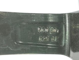 Llanta volkswagen 2378601 5g0601025ak golf sport