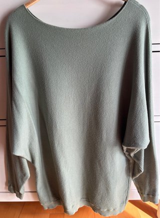 Jersey T.M. manga tres cuartos verde
