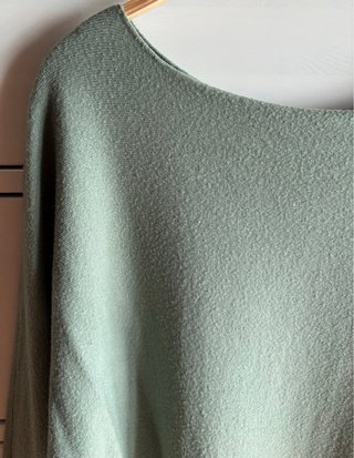 Jersey T.M. manga tres cuartos verde