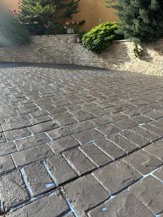 Hormigón impreso decorativo