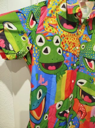 Camisa Hawaiana Rana Divertida