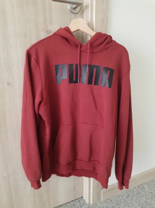 Sudadera Puma Granate Talla M