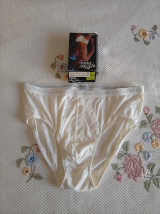 Set 3 Slip Uomo Cotone Maco Vintage nuovo