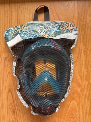 Máscara buceo Decathlon XS + bolsa