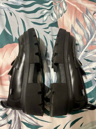 Mocasines Buffalo negros talla 38