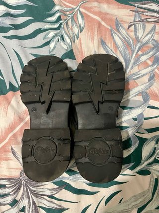 Mocasines Buffalo negros talla 38