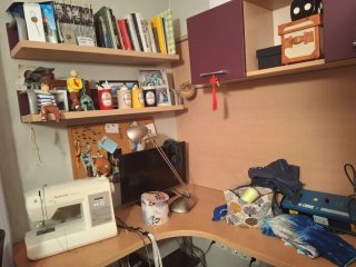 Habitación juvenil de madera Set completo