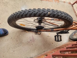 Bicicleta Naranja