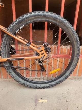 Bicicleta Naranja