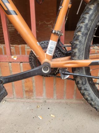 Bicicleta Naranja