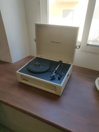 Tocadiscos Crosley Beige