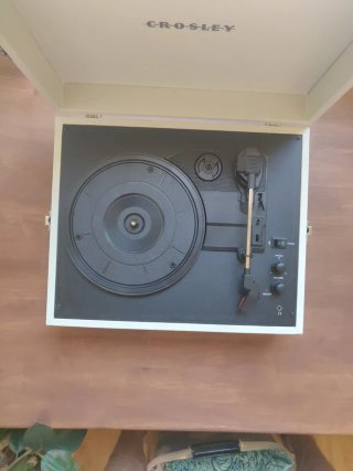 Tocadiscos Crosley Beige